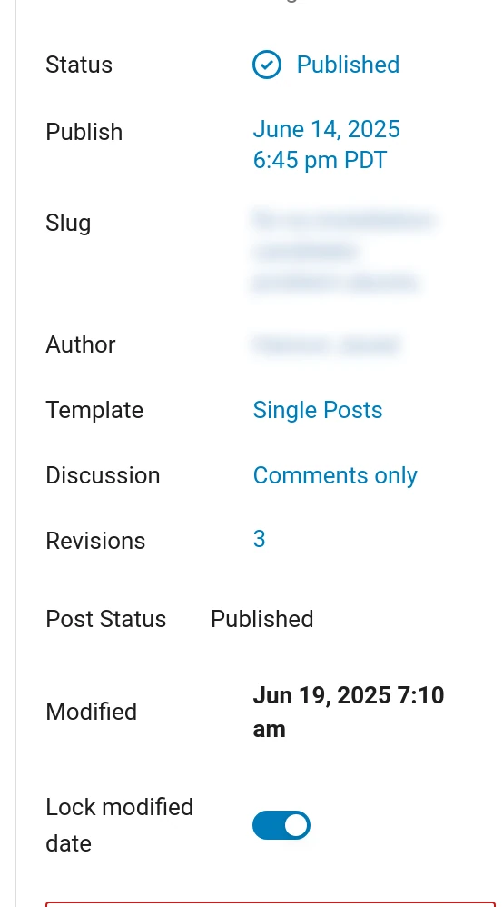 Accessing Lock Modified Date