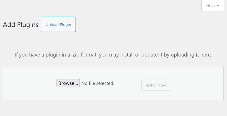 Upload Plugin