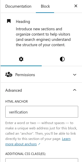 Auto Add Anchor Module Verification