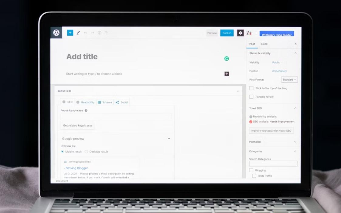 Creating a new post in WordPress for the Heartbeat to autosave.