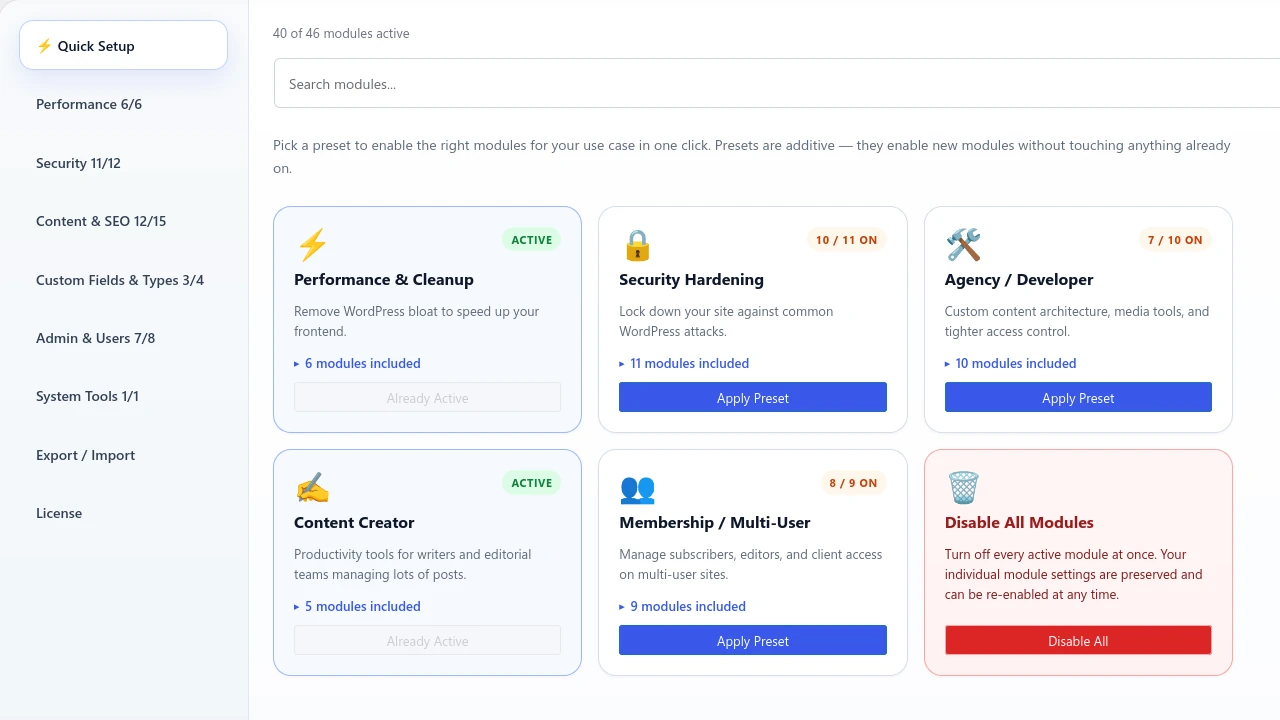 Admin Optimizer 201 Featured