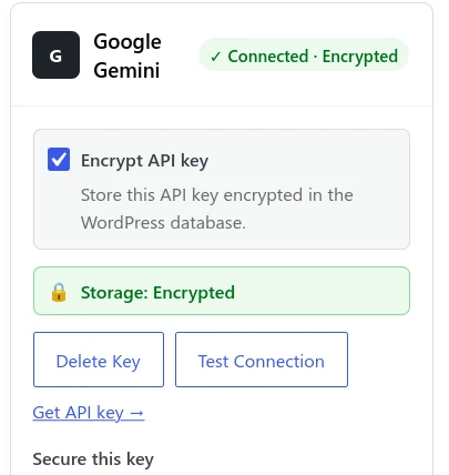 Ai Connectors Provider Encryption
