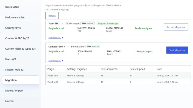 Admin Optimizer 2.4.0 – Migration Tool, Smarter Forms & Better Email Workflows