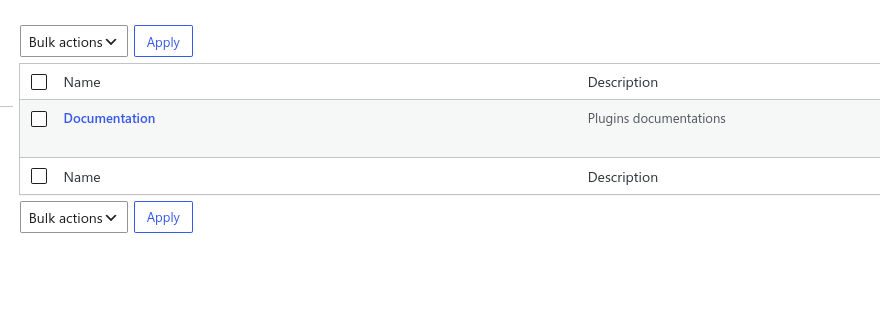 Custom Post Types list